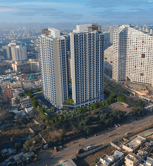 Amanora Ascent Towers Aerial View